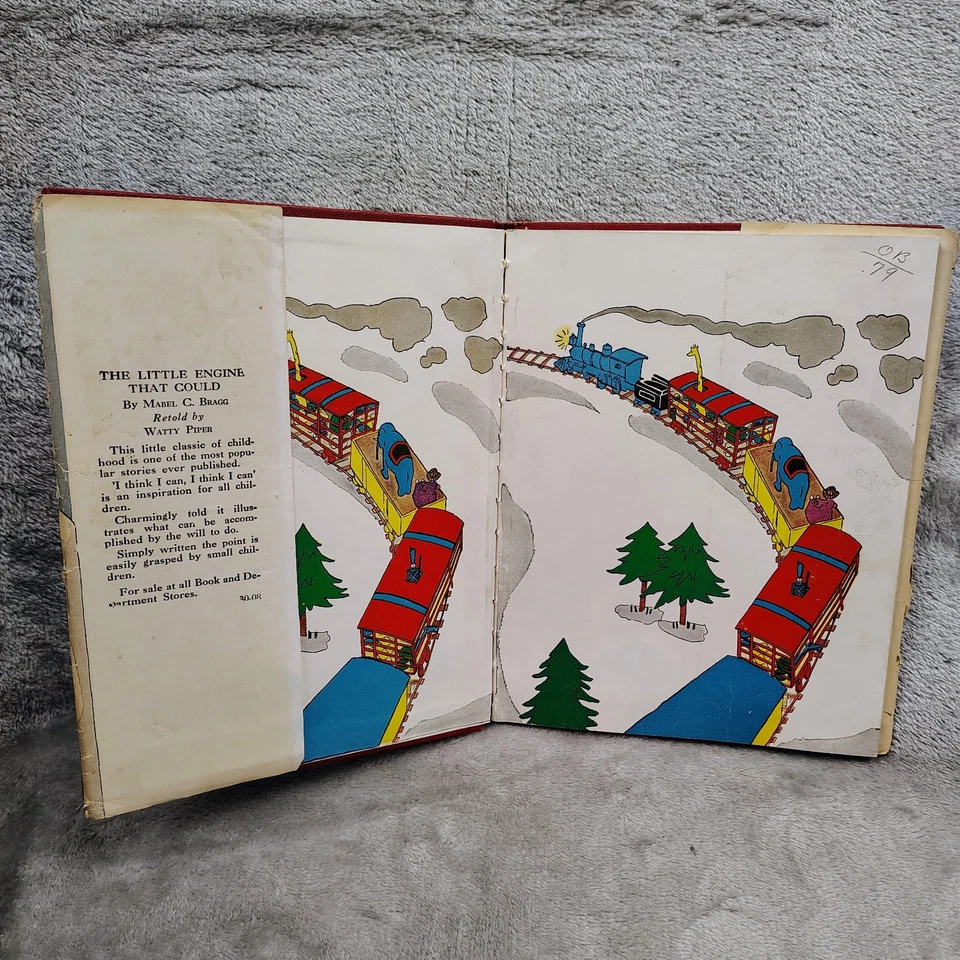 The Little Engine That Could 1st Edition 1st Dust Jacket 1930 Rare Book - Image 3 of 4