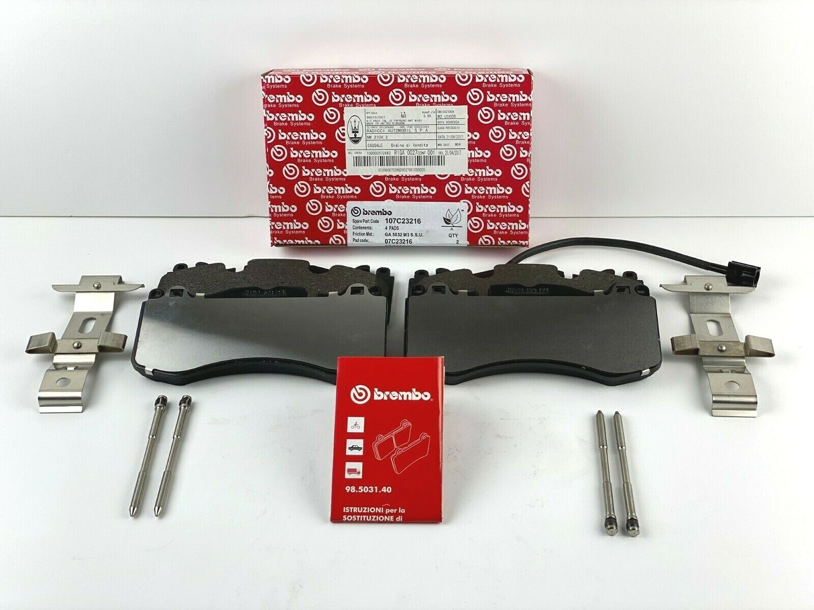 🚚Maserati Levante S Front Brake Pads