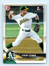 2018 Bowman Draft Jeremy Eierman Oakland Athletics #BD-179 1st Bowman