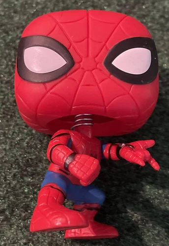 Funko Pop! SPIDER-MAN Vinyl Bobble-Head 2016 Marvel Captain America No Box Loose