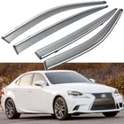Rain Guards Vent Shade Deflector Window Visor for 2014-2020 Lexus IS 250 300 350