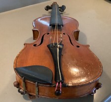 Antique GA PFRTZSCHNER Violin Circa Late 1920  s