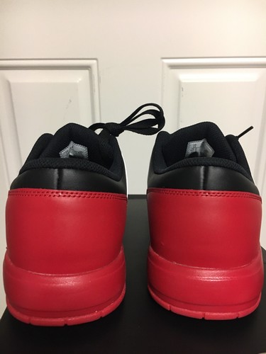 Nike Men's Jordan Nu Retro 1 Low DV5141-601 Varsity Red White Black Size 11 - Picture 8 of 11
