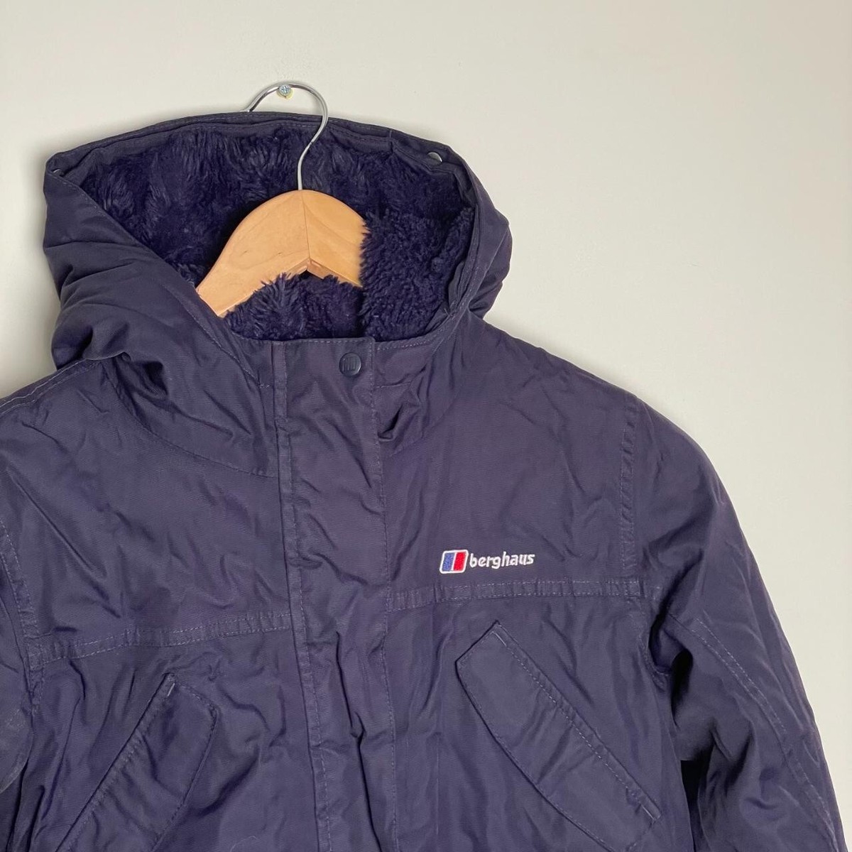 Veste Imperméable Berghaus AQ2 Femme - Taille 10 - Violette - Capuche