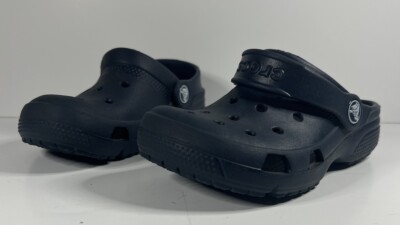 Crocs Classic Clogs Kids Size C12 Slip On Sandals Juniors Blue