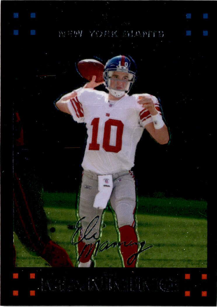 2007 Topps Chrome #TC61 Eli Manning New York Giants