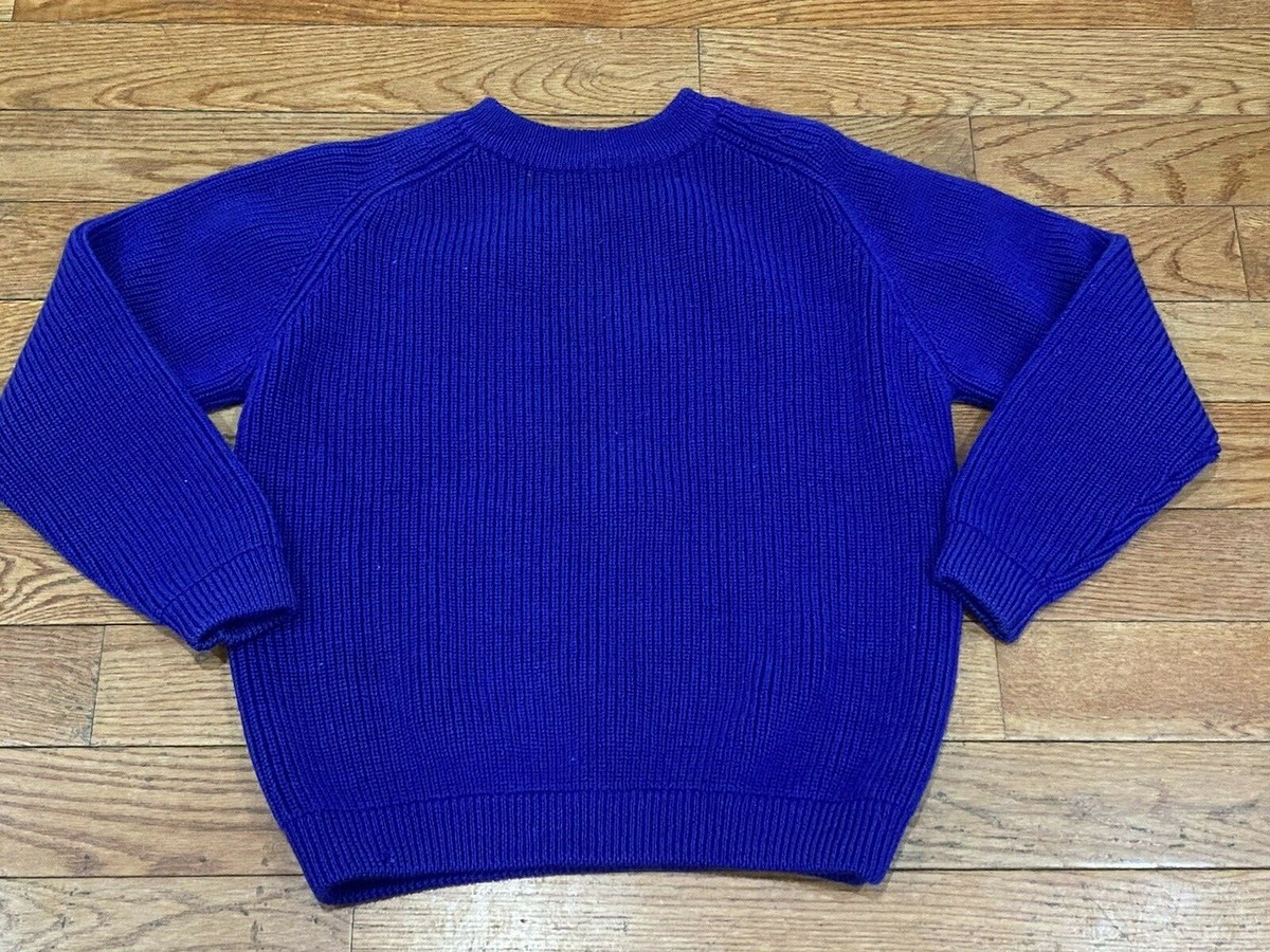 PATAGONIA VINTAGE 100% Wool 1970s Heavy Knit Purple Blue Sweater Ladies Sz  M | eBay