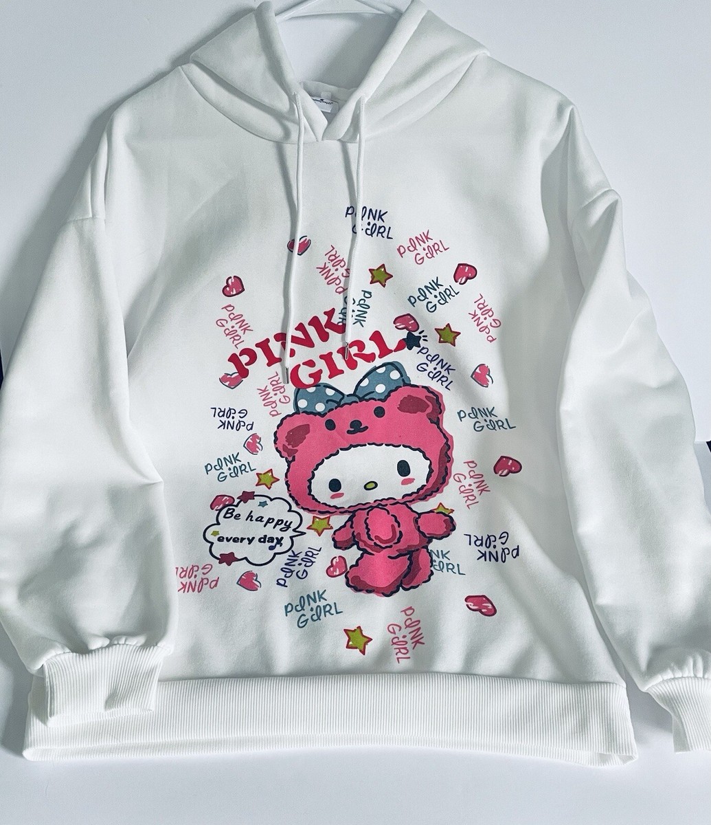 わたる Hello Kitty Jinliang Tengda X Sanrio Hello Kitty Soft Hoodie Jacket Size 2
