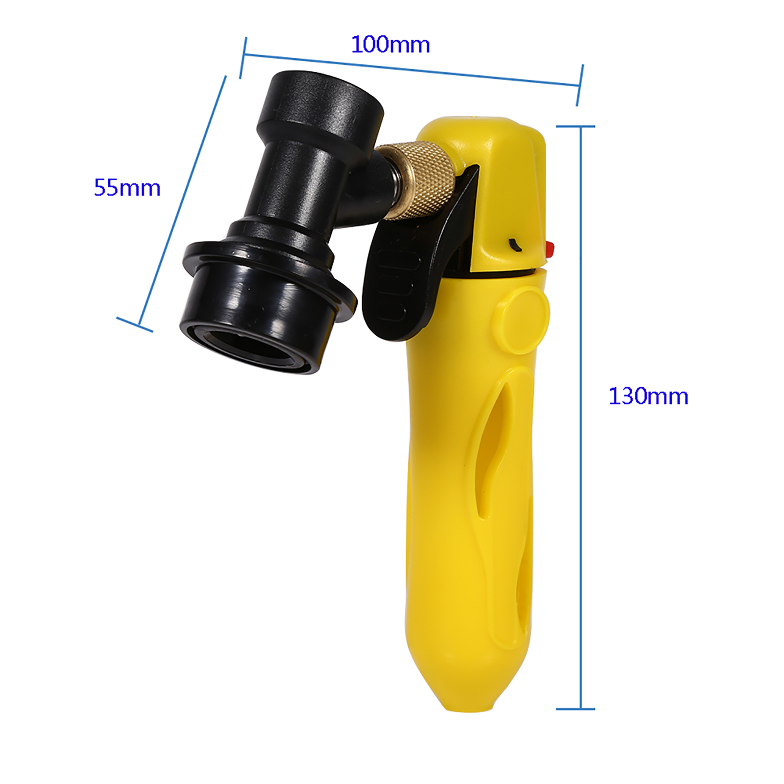 Keg Charger CO2 Injector Draft Beer Dispenser Ball Lock For Homebrew