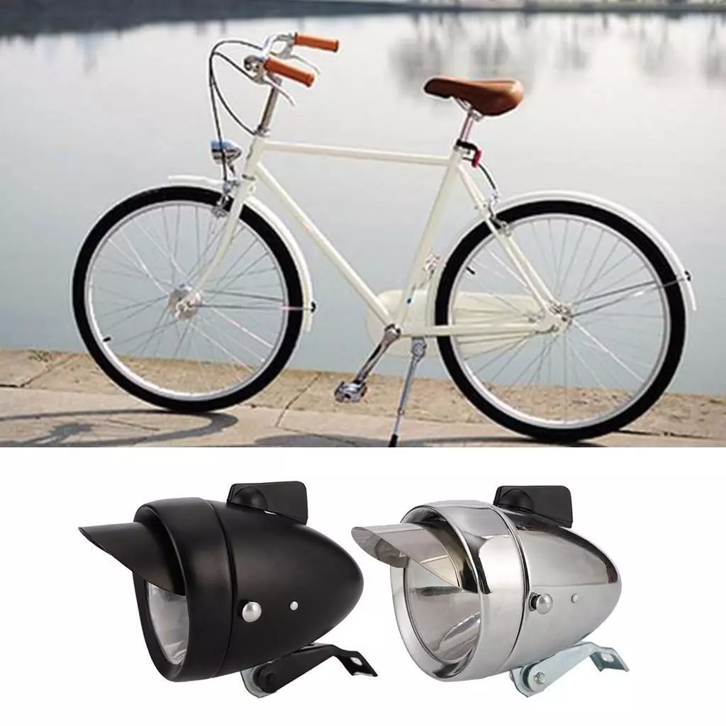 Super Bright Bike Light Set Classic Vintage Style Bike Headlight