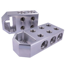 Car Audio SAE Top Post Clamp 6 Input 4 Input Battery Terminal 1/0 AWG 2/0 AWG 1p