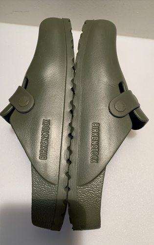 Birkenstock Boston EVA Khaki/Olive Green Clog 37 Narrow - Picture 4 of 11
