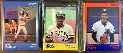 1989 Star Company MEMPHIS CHICKS Royals   Minor League Comp Team Set  F6105215