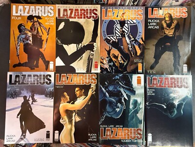Lazarus (2013) Lot of 10 #4, 6, 9-16 Image Comics VF-VF/NM