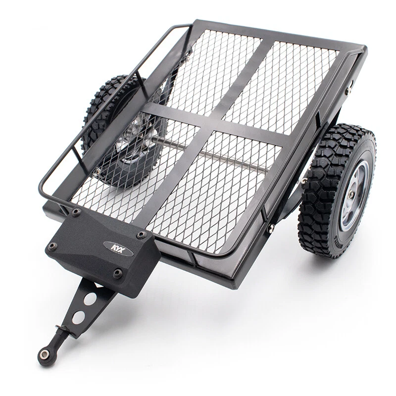 KYX 1/10 RC Crawler HD Single Axle Scale Trailer Small Trailer Truck Trailer - Image 2 of 4