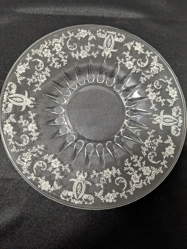 Vintage New Martinsville Prelude Salad Plate 7"