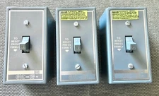 Lot of 3 SQUARE D Class 2510 Type FG-1, FHP Manual Starter NEMA Type 1 - 55393
