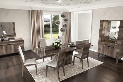 ESF Medea 9 Piece Dining Room Set Made in Italy by Status Italy
