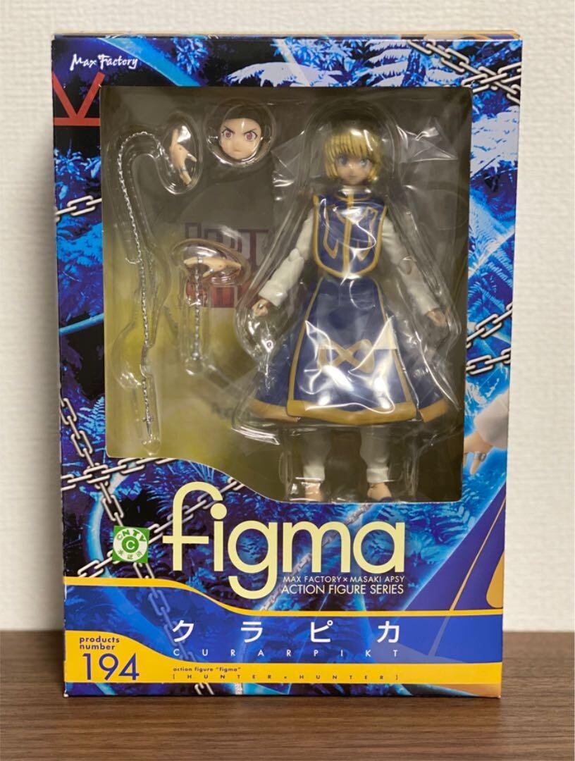 Genuine Figma 194 HUNTER HUNTER Kurapika action figure. Like New