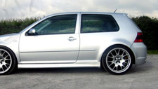 Mk4 New 99 00 01 02 03 04 05 Volkswagen Golf R32 2-door Style Side Skirt Kit Mk4 New 99 00 01 02 03 04 05 Volkswagen Golf R32 2-door Style Side Skirt Kit