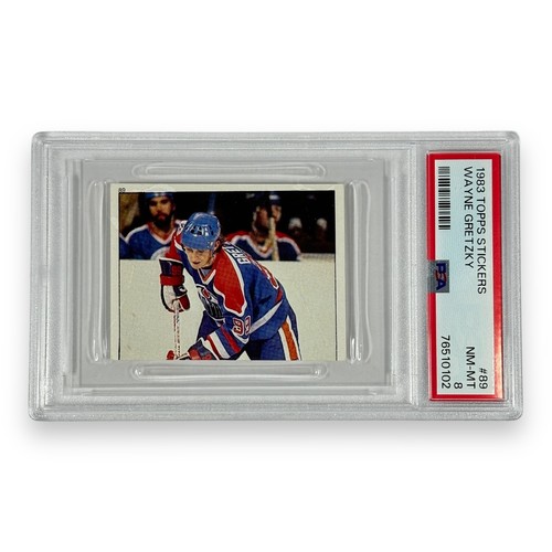 Wayne Gretzky #89 1983 Topps Stickers card