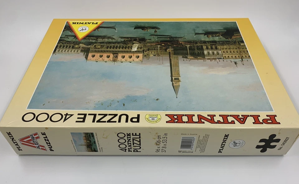 New Piatnik 4000 Pcs Puzzle Italy San Marco 1993 Made In Austria - Pro Quality - Image 4 of 4