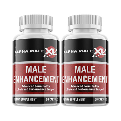2-Pack Alpha Male XL - Advanced Formula - 120 Capsules
