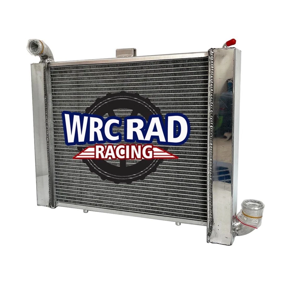 Radiador de refrigeración de aluminio para Chevrolet Corvette MT 1963-1972 70 1964 1965 Foto 3 de 4