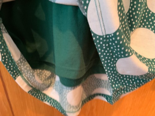 BODEN Michelle Green Polka Dot Jersey Dress Spot On Spot UK 10 R Stretch Classic - Picture 15 of 18