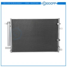 Aluminum AC Condenser For 2015 2016 2017 Chrysler 200 with CU4442
