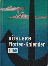 K&Ouml;HLERS FLOTTEN-KALENDER 1958