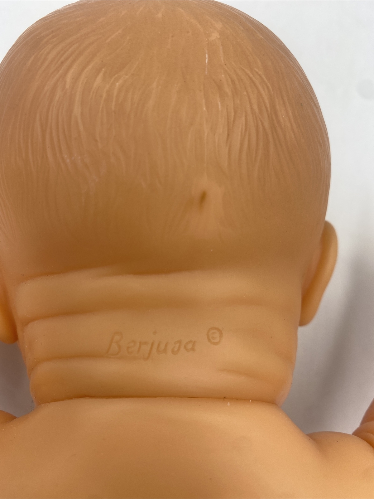 Vintage Berjusa Newborn Anatomically Correct Boy Baby 15” Doll Carrier