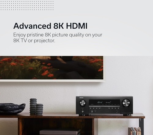 Dolby TrueHD AVR-S670H 8K Home Theater Receiver - Exceptional Sound & Picture - Picture 6 of 9