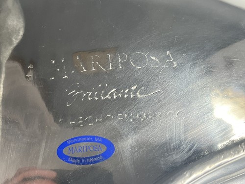 Mariposa "Grillante" Aluminum Serving Platter-Center Piece Rough Surface - Picture 10 of 16