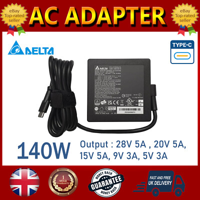 DELTA 140W ADAPTER FÜR DELL ALIENWARE X14 R2 NETZTEIL TYP-C LADEGERÄT