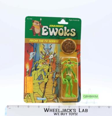 Dulok Shaman W/Coin Star Wars Ewoks 1985 Kenner Action Figure NEW