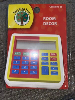 teaching tree - room decor  calculator  contains 25 