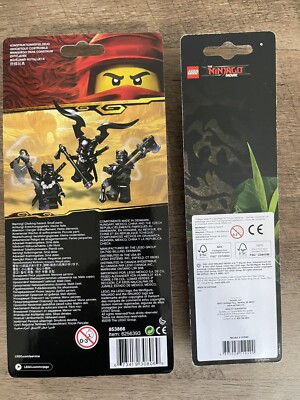 NIP Lego Ninjago Oni Villains Pack The Ninjago Movie Pencil Eraser