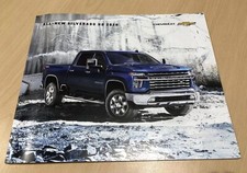 2020 CHEVY SILVERADO HD 60-page Original Sales Brochure (ALL NEW!!!)