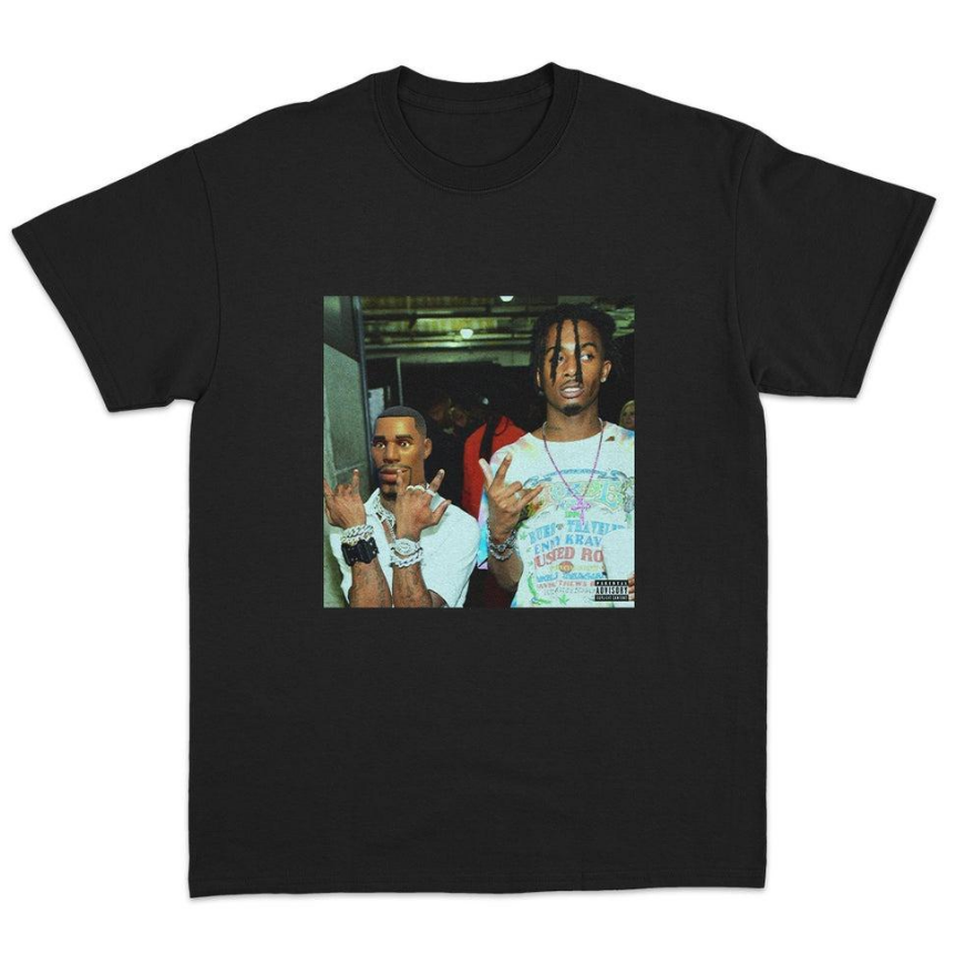 Carti x Fortnite T-shirt Graphic Tees Gift For Men Women-image