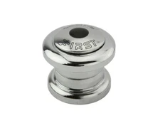 ALTA Bicycle Headset Threadless 1X30MMX27MM Steel Chrome Full Set Headset