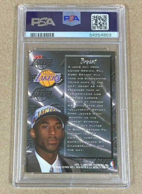 1996 Fleer Metal #137 Kobe Bryant RC PSA 8 $249.99 | eBay