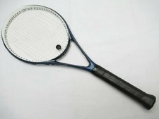 WILSON NCODE W6 BLUE STEEL TENNIS RACQUET 4 1/2 LONG TERM STORAGE. NEW GRIP