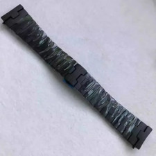 24mm Black Ceramic Bracelet Strap Band Fits Panerai Luminor GMT PAM438 PAM441