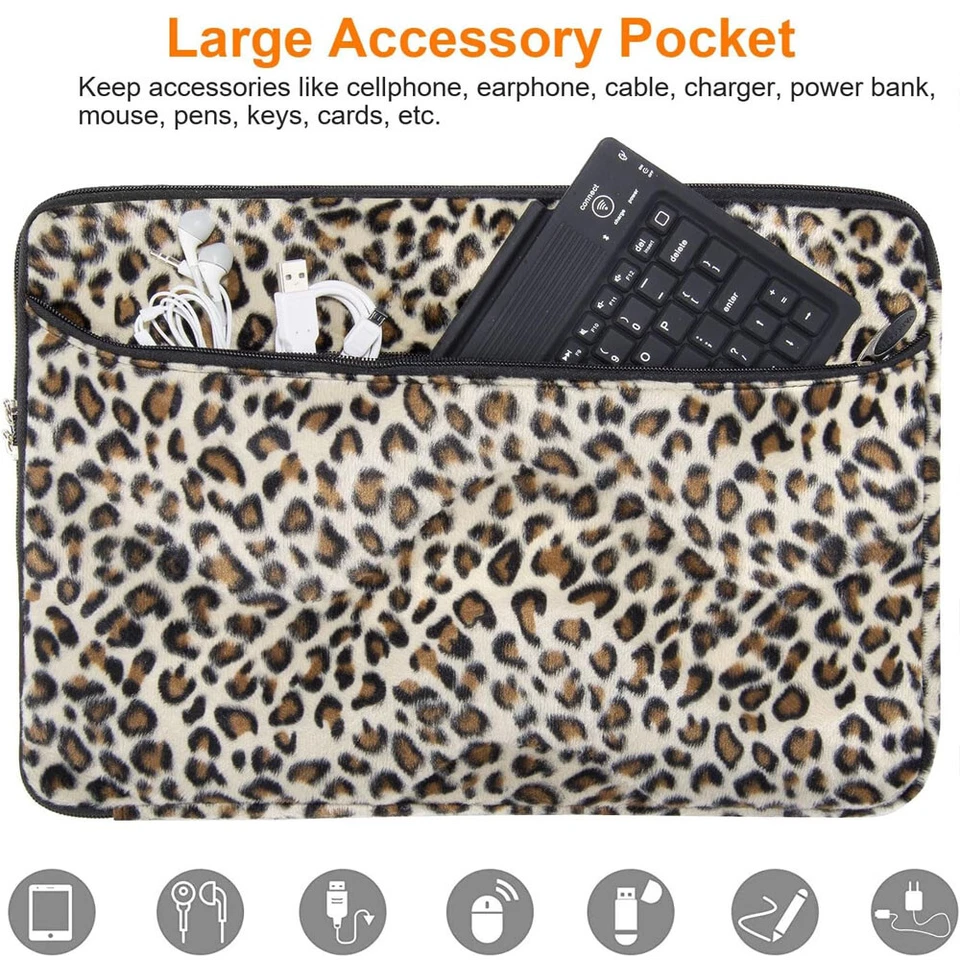 Funda protectora suave de neopreno para portátil para 13" HP Pavilion x360 / ENVY 13 Foto 3 de 4