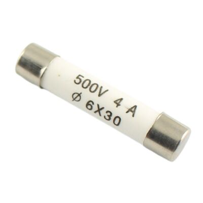 #ad 5Pcs Ceramic Fuse High Pressure RO58 BS1362 6x30mm Quick Fast Blow 500V F 4A C $1.69