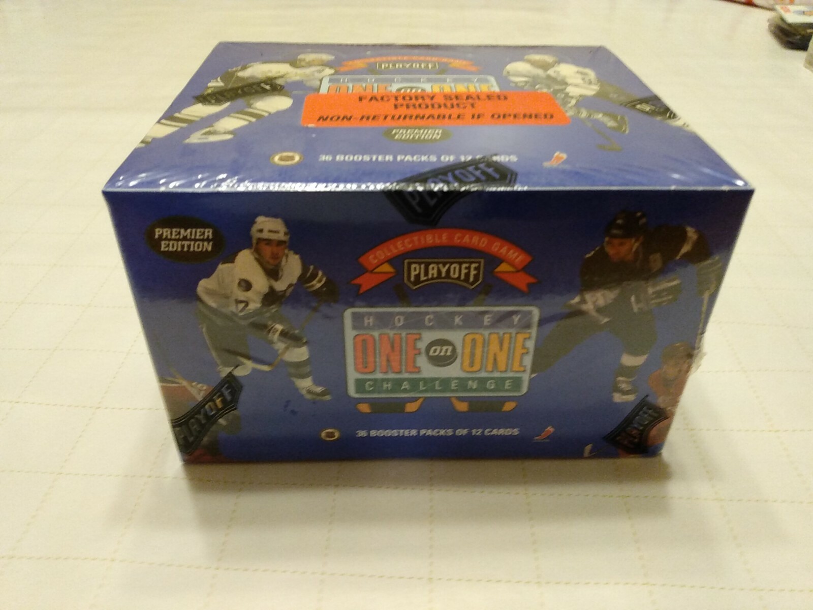 *FACTORY SEALED* 1995 Playoff One on One Hockey Card Box Sealed, 36
