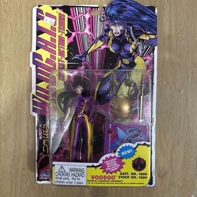 Vintage Wild C.A.T.S VOODOO Action Figure 1995 Jim Lee SEALED