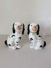 New ListingPair of Staffordshire style Ceramic Cavalier King Charles Spaniel Dogs