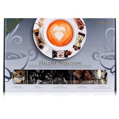 Hellma Selection Schokolade 200 Portionen - Für die Gastronomie (1er Pack)